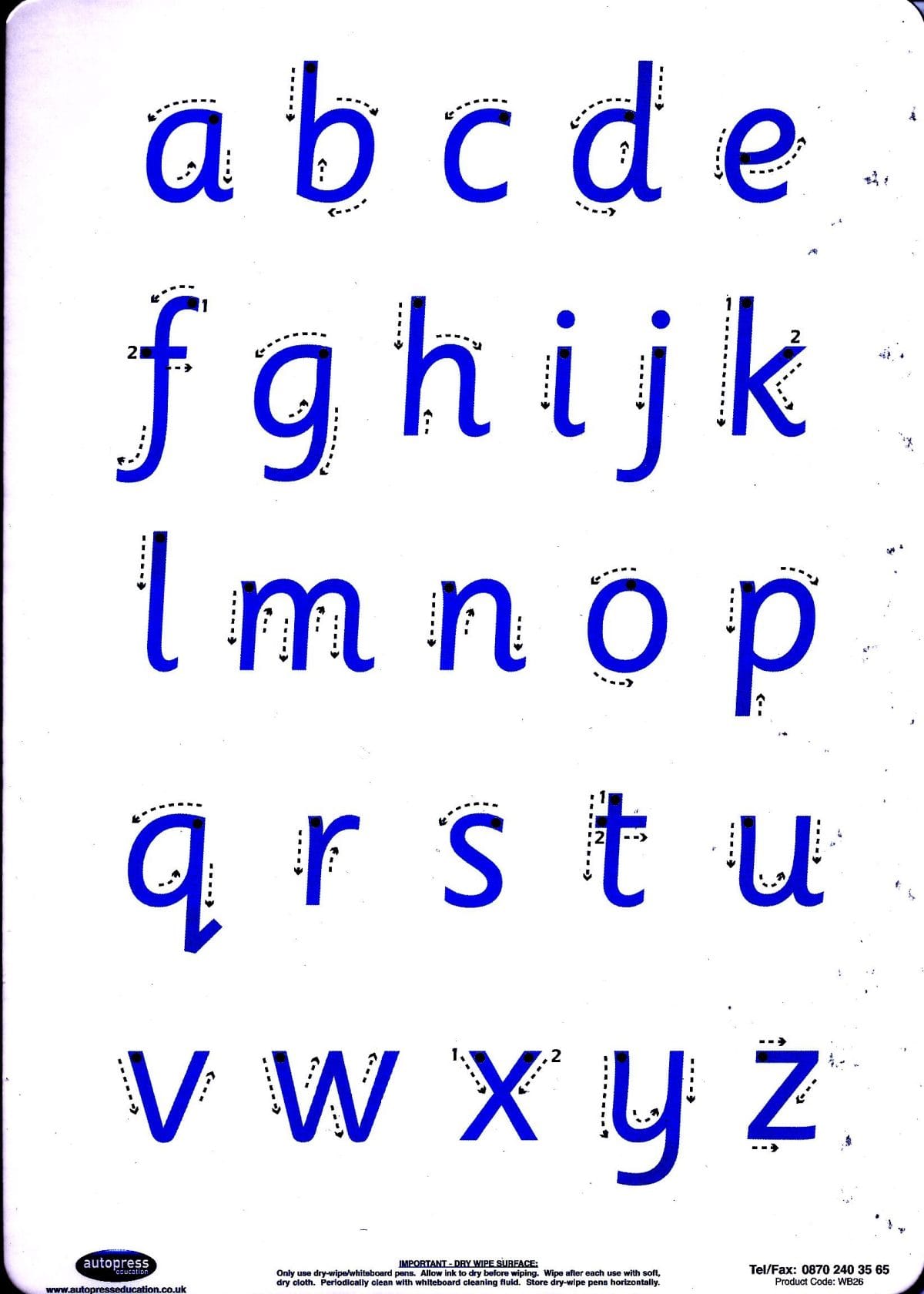Letter Formation Practice Board Partners In Education
