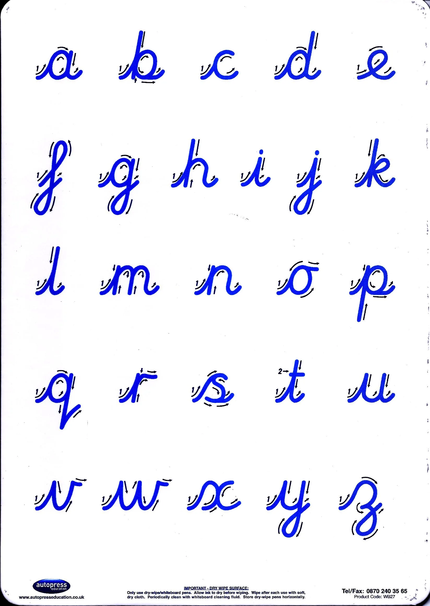 Cursive Guide