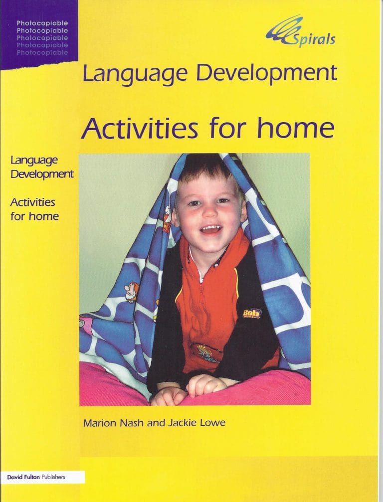 Language Development Activities For Home By Marion Nash Jackie