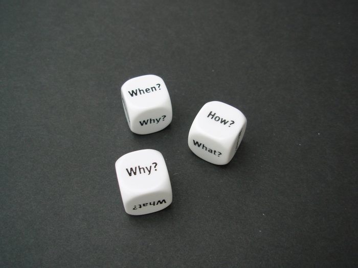 Dice - question words-0