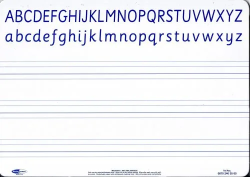 Dry wipe handwriting whiteboard - print-0