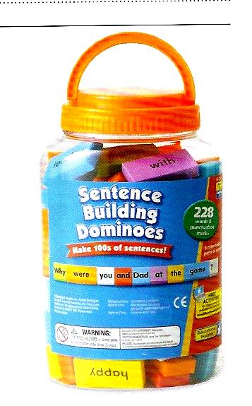 Sentence Building Dominoes-0
