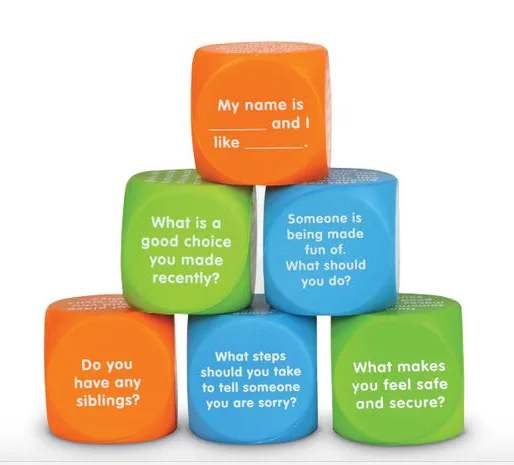 Let's Talk cubes