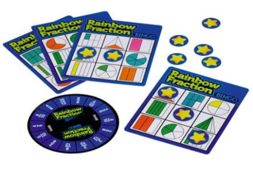 Rainbow Fraction Bingo