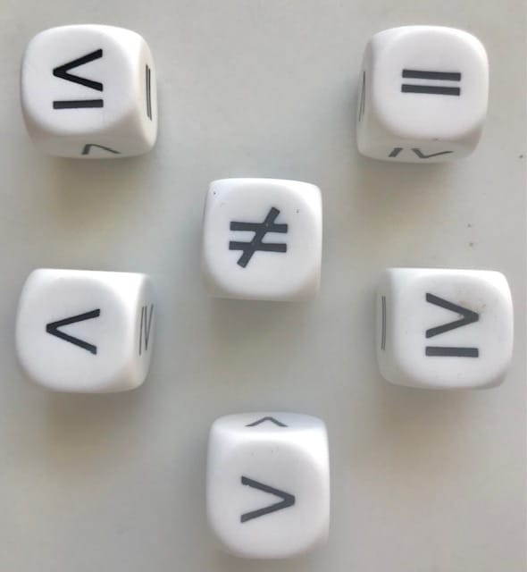 Maths function dice